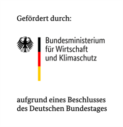 Gefördert durch: Bundesministerium für Wirtschaft- und Klimaschutz aufgrund eines Beschlusses des Deutschen Bundestages